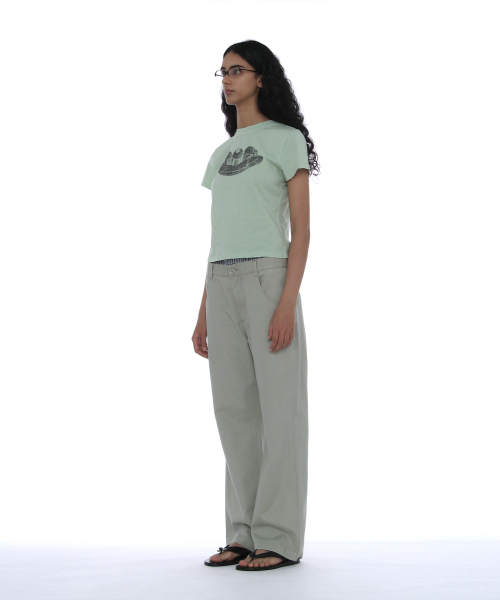 PARTIMENTO WOMEN（パルティメントウィメン）の「デザートエディションティー_ミント（Tシャツ/カットソー・レディース・その他・SMALL/MEDIUM）」の3枚目の写真