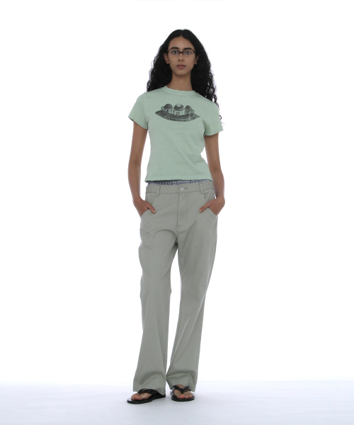 PARTIMENTO WOMEN（パルティメントウィメン）の「デザートエディションティー_ミント（Tシャツ/カットソー・レディース・その他・SMALL/MEDIUM）」の5枚目の写真