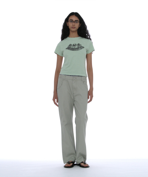 PARTIMENTO WOMEN（パルティメントウィメン）の「デザートエディションティー_ミント（Tシャツ/カットソー・レディース・その他・SMALL/MEDIUM）」の6枚目の写真