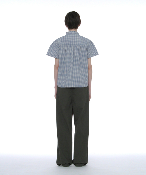 PARTIMENTO WOMEN（パルティメントウィメン）の「ウォッシュドドローストリングチノパンツ_カーキグリーン（その他パンツ・レディース・その他・SMALL/MEDIUM）」の5枚目の写真