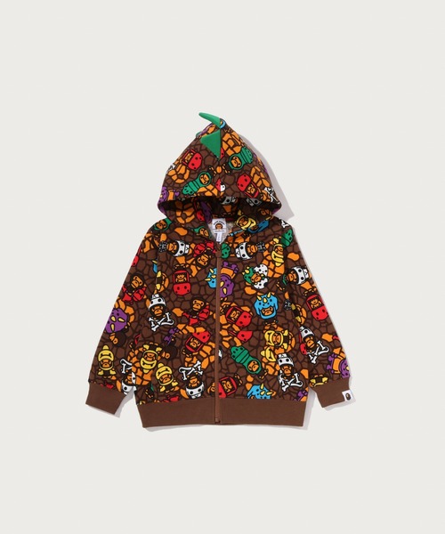 A BATHING APE（アベイシングエイプ）の「BABY MILO POCKET ZIP HOODIE