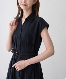 balloon sleeve tuck onepiece/バルーンスリーブタックワンピース