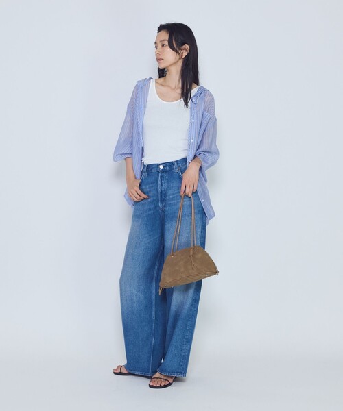 &MyuQ(アンドミューク)の「<&MyuQ (アンドミューク)>"HACO"ショルダーバッグ(ショルダーバッグ・レディース・ダークブラウン/サンドベージュ・FREE)」の3枚目の写真