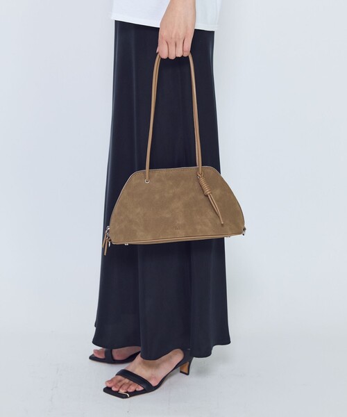 &MyuQ(アンドミューク)の「<&MyuQ (アンドミューク)>"HACO"ショルダーバッグ(ショルダーバッグ・レディース・ダークブラウン/サンドベージュ・FREE)」の5枚目の写真