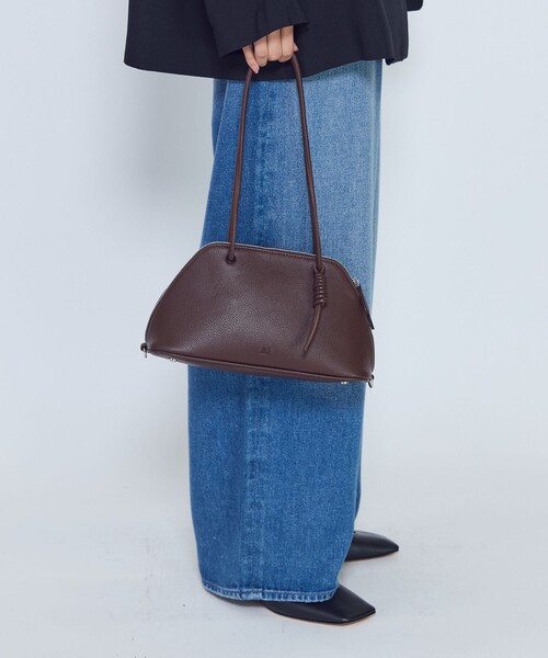 &MyuQ(アンドミューク)の「<&MyuQ (アンドミューク)>"HACO"ショルダーバッグ(ショルダーバッグ・レディース・ダークブラウン/サンドベージュ・FREE)」の10枚目の写真