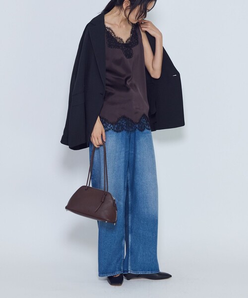 &MyuQ(アンドミューク)の「<&MyuQ (アンドミューク)>"HACO"ショルダーバッグ(ショルダーバッグ・レディース・ダークブラウン/サンドベージュ・FREE)」の11枚目の写真