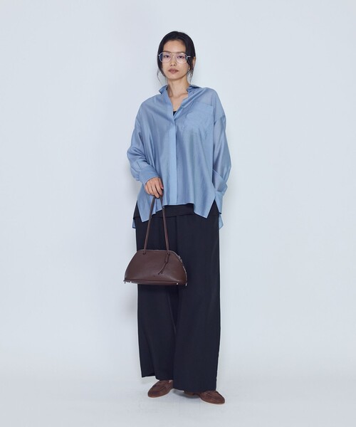 &MyuQ(アンドミューク)の「<&MyuQ (アンドミューク)>"HACO"ショルダーバッグ(ショルダーバッグ・レディース・ダークブラウン/サンドベージュ・FREE)」の13枚目の写真