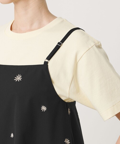 THOUSAND MILE（サウザンドマイル）の「【WEB限定】＜THOUSAND MILE＞キャミソール＆パンツ エンブロイダリー セットアップ UVカット はっ水（サロペット/オーバーオール・レディース・その他1・FREE）」の20枚目の写真