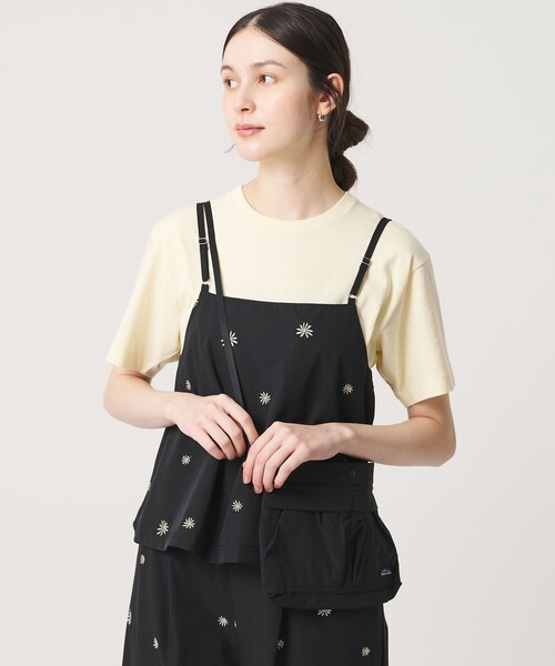 THOUSAND MILE（サウザンドマイル）の「【WEB限定】＜THOUSAND MILE＞キャミソール＆パンツ エンブロイダリー セットアップ UVカット はっ水（サロペット/オーバーオール・レディース・その他1・FREE）」の8枚目の写真