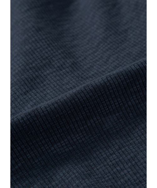 ASON（アズオン）の「IVY COLLAR LONG SLEEVE / NAVY（ポロシャツ・レディース・その他・FREE）」の6枚目の写真