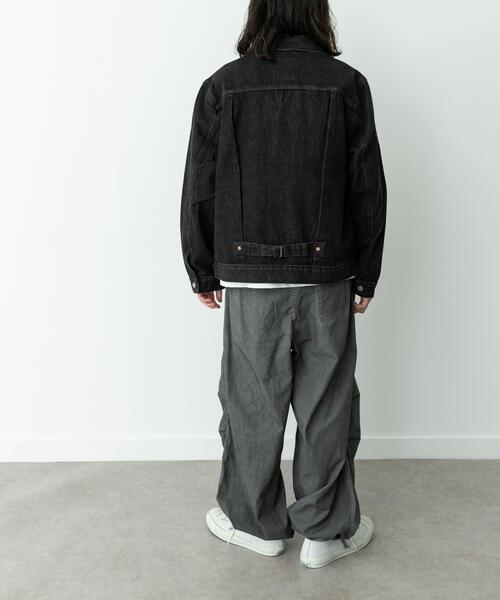 URBAN RESEARCH Sonny Label（アーバンリサーチサニーレーベル）の「ARMY TWILL　UNEVEN DYEING OVER PANTS（その他パンツ・メンズ・チャコールグレー・MEDIUM）」の7枚目の写真