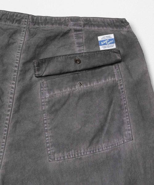 URBAN RESEARCH Sonny Label（アーバンリサーチサニーレーベル）の「ARMY TWILL　UNEVEN DYEING OVER PANTS（その他パンツ・メンズ・チャコールグレー・MEDIUM）」の9枚目の写真