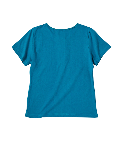UNTITLED SEOUL（アンタイトル ソウル）の「ユニコーン ヘンリーネック クロップ 半袖 フル ブルー（Tシャツ/カットソー・レディース・その他・SMALL/MEDIUM）」の21枚目の写真