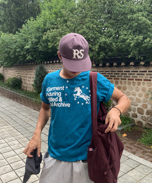 UNTITLED SEOUL（アンタイトル ソウル）の「ユニコーン ヘンリーネック クロップ 半袖 フル ブルー（Tシャツ/カットソー・レディース・その他・SMALL/MEDIUM）」の15枚目の写真