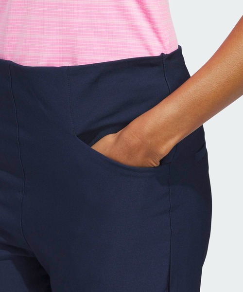 adidas（アディダス）の「アルティメット365+ アンクルパンツ【adidas Golf/アディダスゴルフ】（スウェットパンツ・レディース・ブルー・SMALL/MEDIUM/LARGE/X-LARGE/X-SMALL）」の4枚目の写真