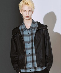 NO ID.（ノーアイディ）の「【NO ID.】Coating Hooded Blouzon   コーティング フーデッド ブルゾン（ブルゾン）」