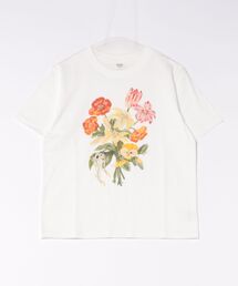 SOMETHING×TOLIGHT 半袖プリントTシャツ
