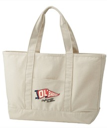 Ol' Basics（オール・ベーシックス） ビッグトートバッグ キャンバス フラッグイラスト ロゴ プリント 鞄 BAG アメカジ メンズ レディース ユニセックス