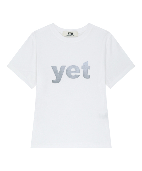 FOR THE WEATHER(フォーザウェザー)の「YET グラフィック半袖Tシャツ (ホワイト)(Tシャツ/カットソー・レディース・その他・ONE SIZE)」の2枚目の写真