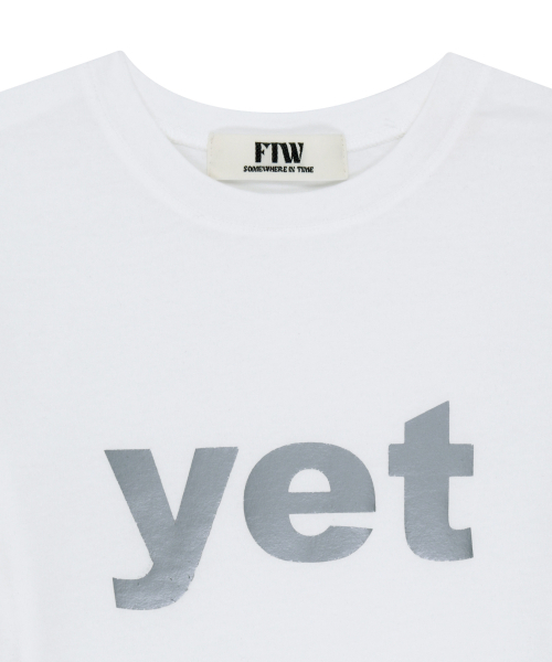 FOR THE WEATHER(フォーザウェザー)の「YET グラフィック半袖Tシャツ (ホワイト)(Tシャツ/カットソー・レディース・その他・ONE SIZE)」の4枚目の写真