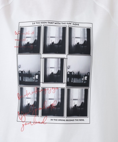 FUNALIVE(ファンアライブ)の「vingtrois プリントTシャツ 半袖(Tシャツ/カットソー・レディース・ホワイト・M)」の10枚目の写真