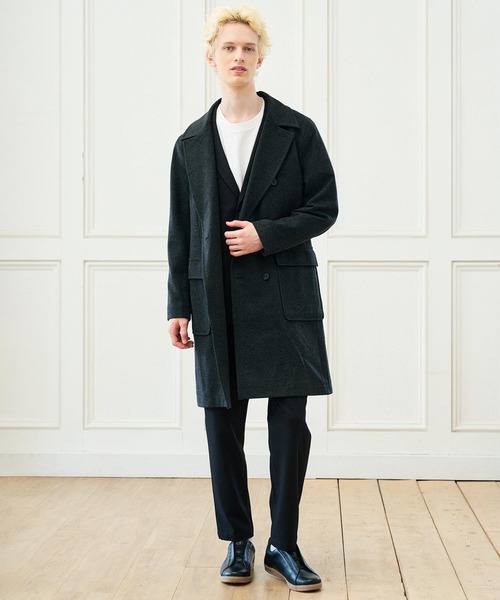CALL&RESPONSE(コールアンドレスポンス)の「mp15223- メランジツイルテーパードパンツ(263-1551-05)(その他パンツ・メンズ・グレー/ブラック・2/1/5/4)」の13枚目の写真
