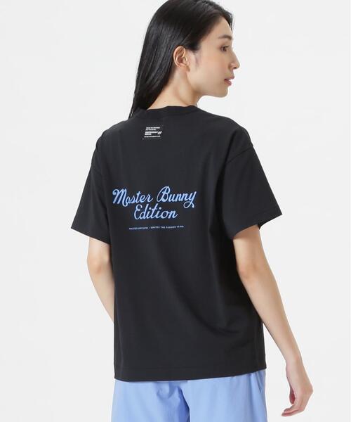 MASTER BUNNY EDITION（マスターバニーエディション）の「リサイクルストレッチジャージ（Tシャツ/カットソー・レディース・ブラック/ブルー/ホワイト・MEDIUM/SMALL）」の7枚目の写真