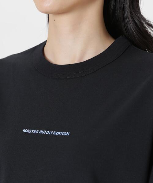 MASTER BUNNY EDITION（マスターバニーエディション）の「リサイクルストレッチジャージ（Tシャツ/カットソー・レディース・ブラック/ブルー/ホワイト・MEDIUM/SMALL）」の10枚目の写真