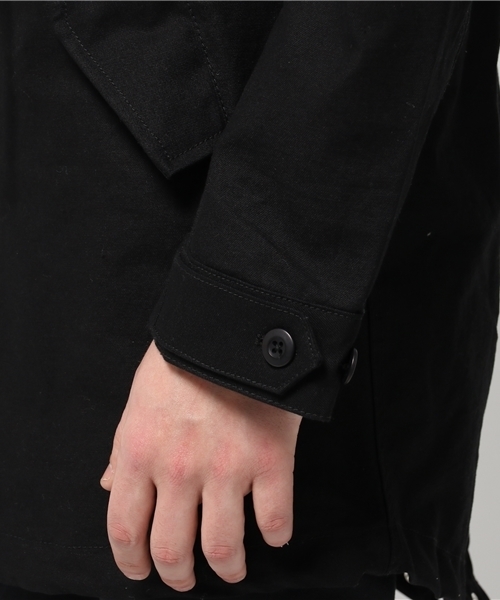 Denime(ドゥニーム)の「MODS COAT/モッズコート(モッズコート・メンズ・カーキ/ブラック・LARGE/MEDIUM)」の10枚目の写真