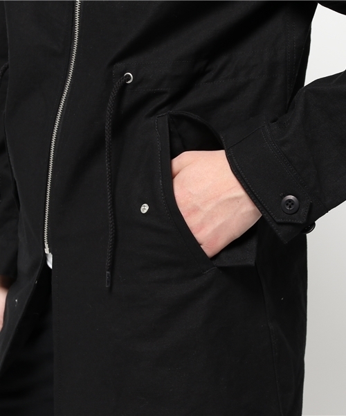 Denime(ドゥニーム)の「MODS COAT/モッズコート(モッズコート・メンズ・カーキ/ブラック・LARGE/MEDIUM)」の11枚目の写真