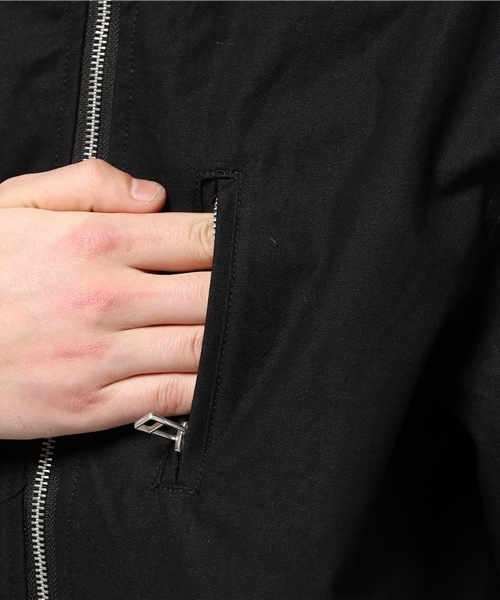 Denime(ドゥニーム)の「MODS COAT/モッズコート(モッズコート・メンズ・カーキ/ブラック・LARGE/MEDIUM)」の12枚目の写真