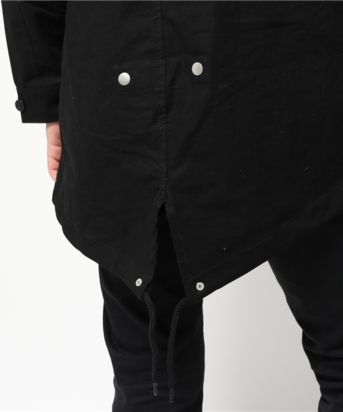 Denime(ドゥニーム)の「MODS COAT/モッズコート(モッズコート・メンズ・カーキ/ブラック・LARGE/MEDIUM)」の13枚目の写真