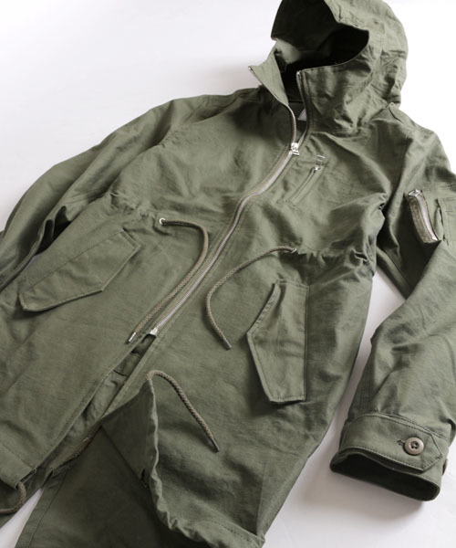 Denime(ドゥニーム)の「MODS COAT/モッズコート(モッズコート・メンズ・カーキ/ブラック・LARGE/MEDIUM)」の15枚目の写真