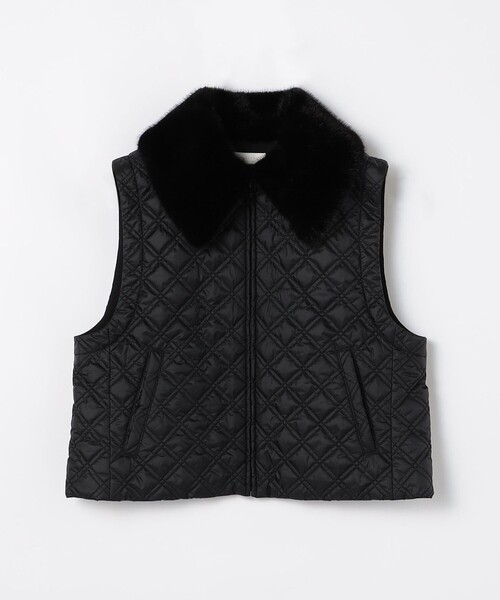 BALLSEY(ボールジィ)の「ドビーワッフルコンビ ジャケット&ベストコンビ(その他アウター・レディース・ホワイト/スミクロ・36)」の3枚目の写真