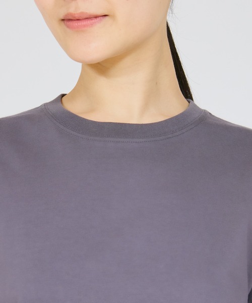 HANES（ヘインズ）の「【Hanes/ヘインズ】レディース BEEFY-T for HER クルーネックTシャツ（Tシャツ/カットソー・レディース・ピンク/ホワイト/グレー系・LARGE/MEDIUM）」の13枚目の写真