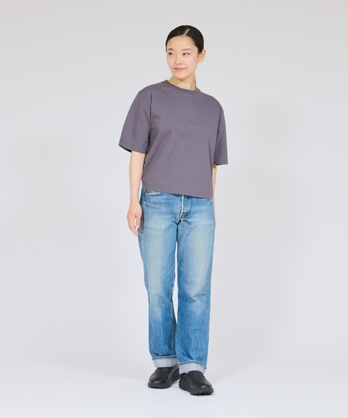 HANES（ヘインズ）の「【Hanes/ヘインズ】レディース BEEFY-T for HER クルーネックTシャツ（Tシャツ/カットソー・レディース・ピンク/ホワイト/グレー系・LARGE/MEDIUM）」の17枚目の写真