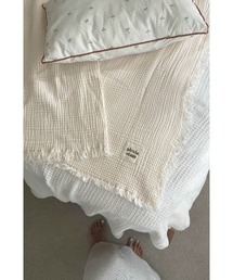 ALEXIA STAM（アリシアスタン）の「Fringed Gauze Blanket /ガーゼブランケット（ブランケット）」