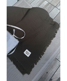 ALEXIA STAM（アリシアスタン）の「Fringed Gauze Blanket /ガーゼブランケット（ブランケット）」