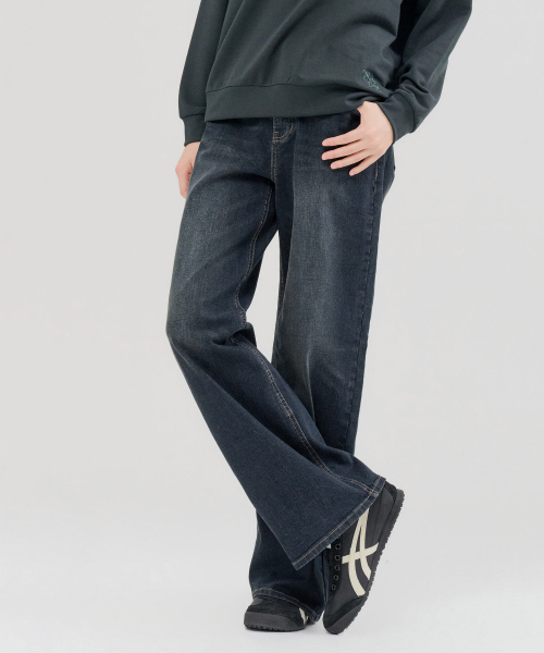 CHASECULT(チェイスカルト)の「レディース Dトーンウォッシュ ワイドデニム-FERG2363B04(デニムパンツ・レディース・ネイビー・74/76/67/70/64)」の5枚目の写真
