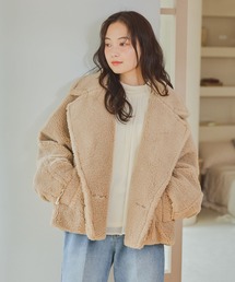 ループファーショートコート 1087996