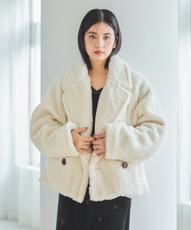 mysty woman | ループファーショートコート 1087996(その他アウター)