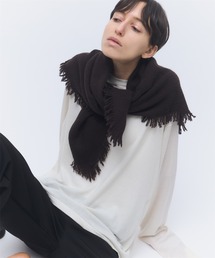 elegancese（エレガンセーゼ）の「【elegancese】EL02-03 / Square fringe（マフラー）」