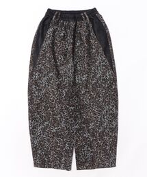 mililopiulu/ミリロピュール PATTERN PRINTED CURVE PANTS