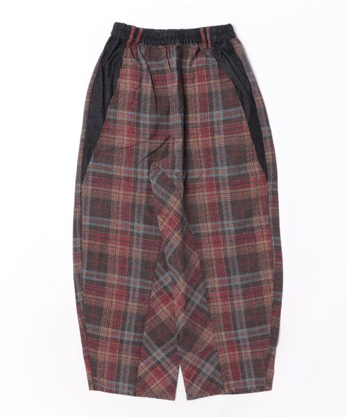 mililopiulu(ミリロピュール)の「mililopiulu/ミリロピュール PATTERN PRINTED CURVE PANTS(その他パンツ・レディース・レッド/レオパード・FREE)」の1枚目の写真