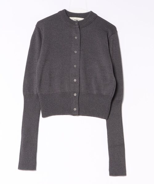 THE SHINZONE（ザ　シンゾーン）の「THE SHINZONE | LONG RIB CARDIGAN（カーディガン/ボレロ・レディース・ネイビー/ブルー系その他/レッド/グレー・F）」の2枚目の写真
