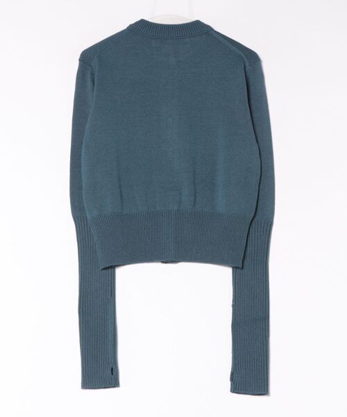 THE SHINZONE（ザ　シンゾーン）の「THE SHINZONE | LONG RIB CARDIGAN（カーディガン/ボレロ・レディース・ネイビー/ブルー系その他/レッド/グレー・F）」の5枚目の写真