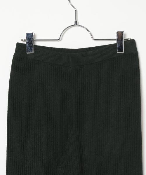 LEPSIM(レプシィム)の「《満たされニットシリーズ》14ゲージスリムニットパンツ 1042402(その他パンツ・レディース・ブラック/ブラック系その他・FREE)」の6枚目の写真