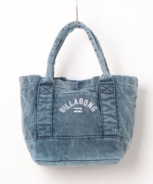 BILLABONG（ビラボン）の「BILLABONG ウィメンズ CORDUROY MINI TOTE BAG トートバッグ 【2026年秋冬モデル】（トートバッグ・レディース・アイボリー/ブルー系その他/ブラック/ブラウン/インディゴブルー・FREE）」の4枚目の写真