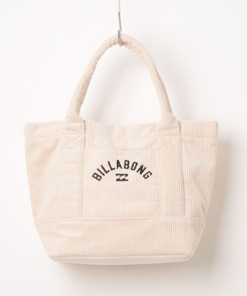 BILLABONG（ビラボン）の「BILLABONG ウィメンズ CORDUROY MINI TOTE BAG トートバッグ 【2026年秋冬モデル】（トートバッグ・レディース・アイボリー/ブルー系その他/ブラック/ブラウン/インディゴブルー・FREE）」の2枚目の写真