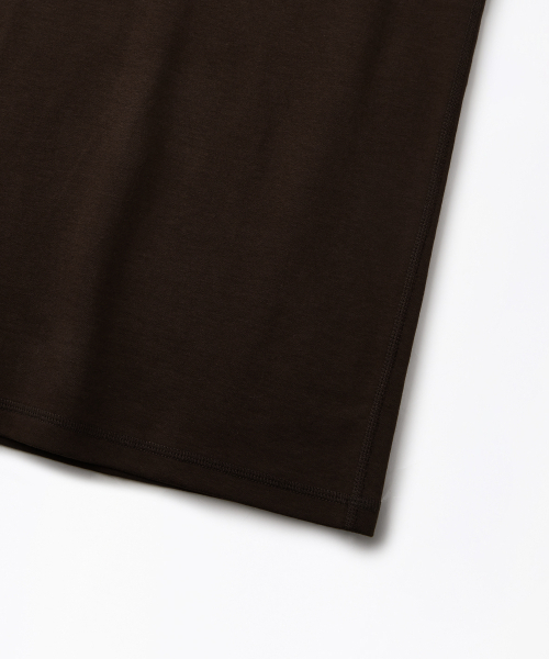 OUTSTANDING(アウトスタンディング)の「TURTLENECK LONG SLEEVE TEE_BROWN(Tシャツ/カットソー・メンズ・その他・MEDIUM/LARGE/X-LARGE)」の5枚目の写真